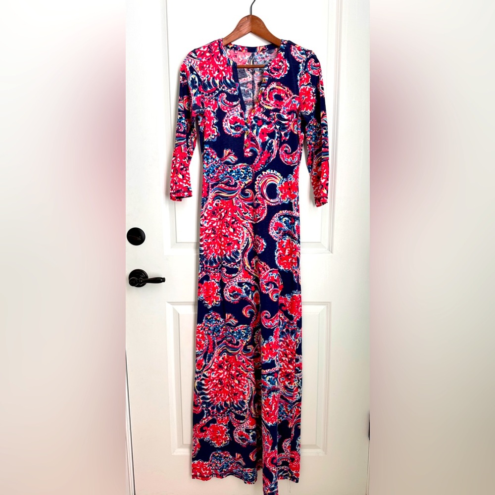 Lilly Pulitzer Multi-Color Maxi Dress